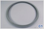 anel de silicone da porta - autoclave 12LX (modelo novo)