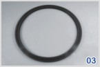 anel de silicone da porta - autoclave 12LX (modelo antigo)